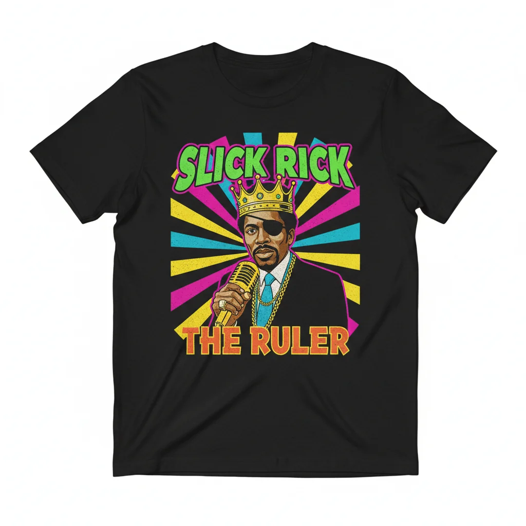 Slick Rick Old School: The Golden Age of Hip-Hop Tee