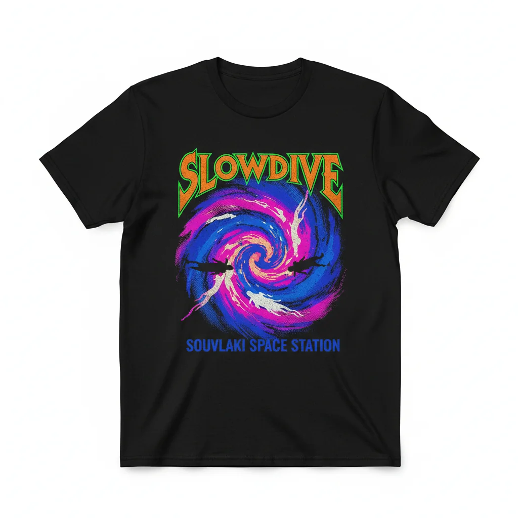 Slowdive T-Shirt | Vintage Shoegaze Streetwear