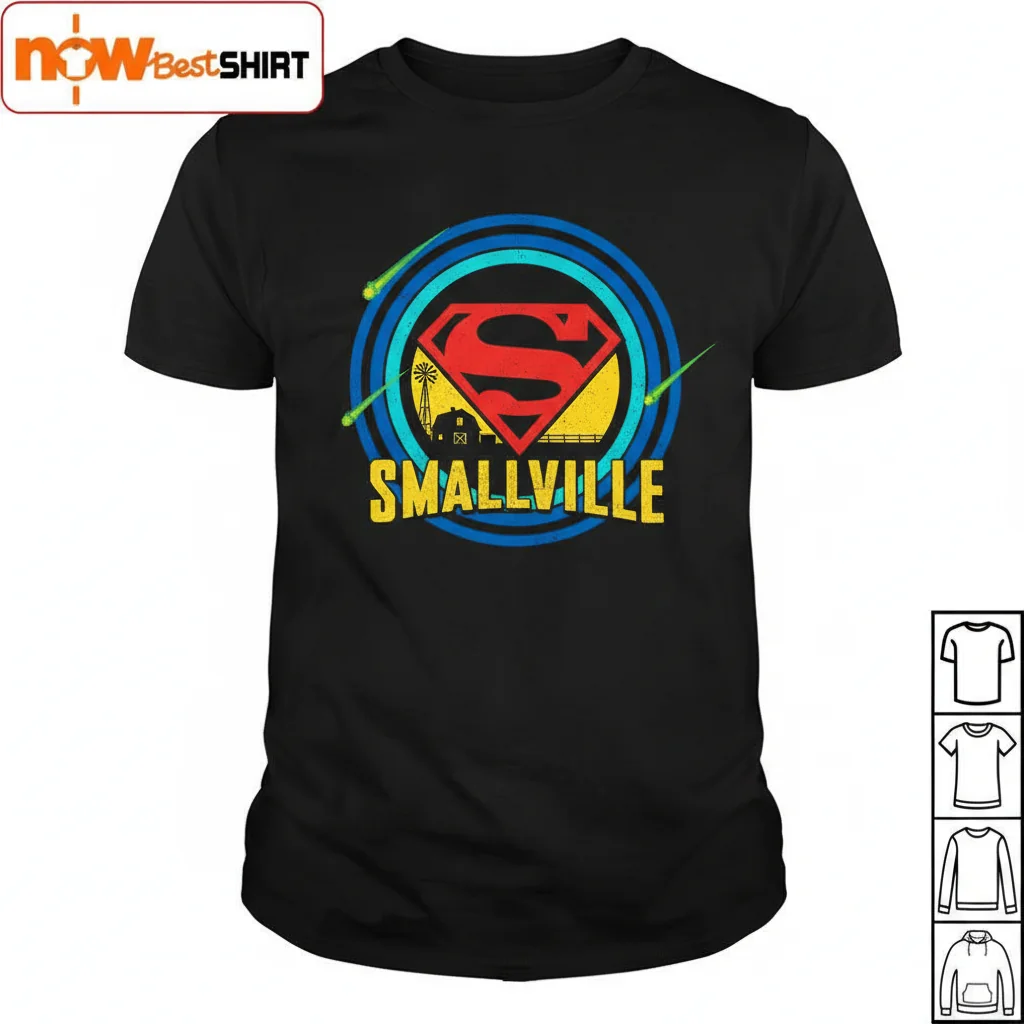 Smallville TV Show T-Shirt | Retro Clark Kent Superman Fan Merch Tee