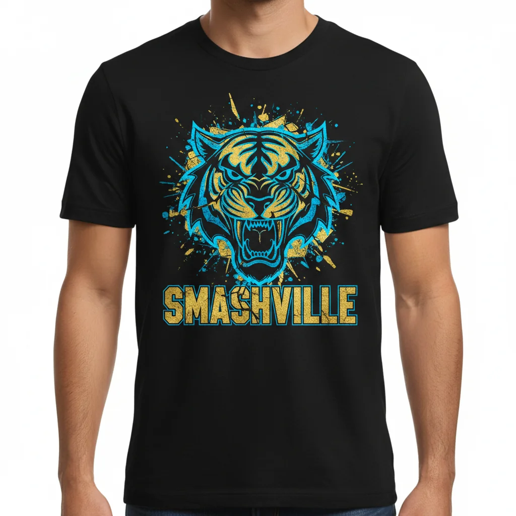 Smashville Predators Outline: Your Heartbeat, Your City, Your Tee