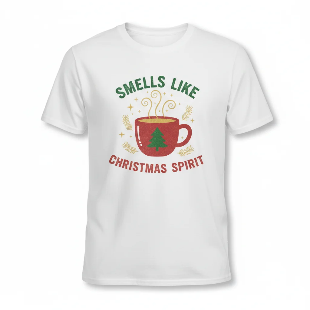 Awaken the Festive Spirit: Original Art T-Shirt