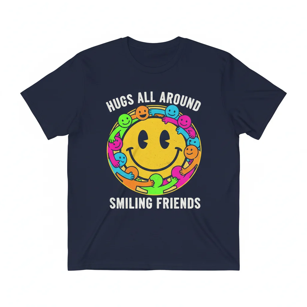 Smiling Friends Hugs All Around Premium T-Shirt – Unbeatable Comfort & Durability