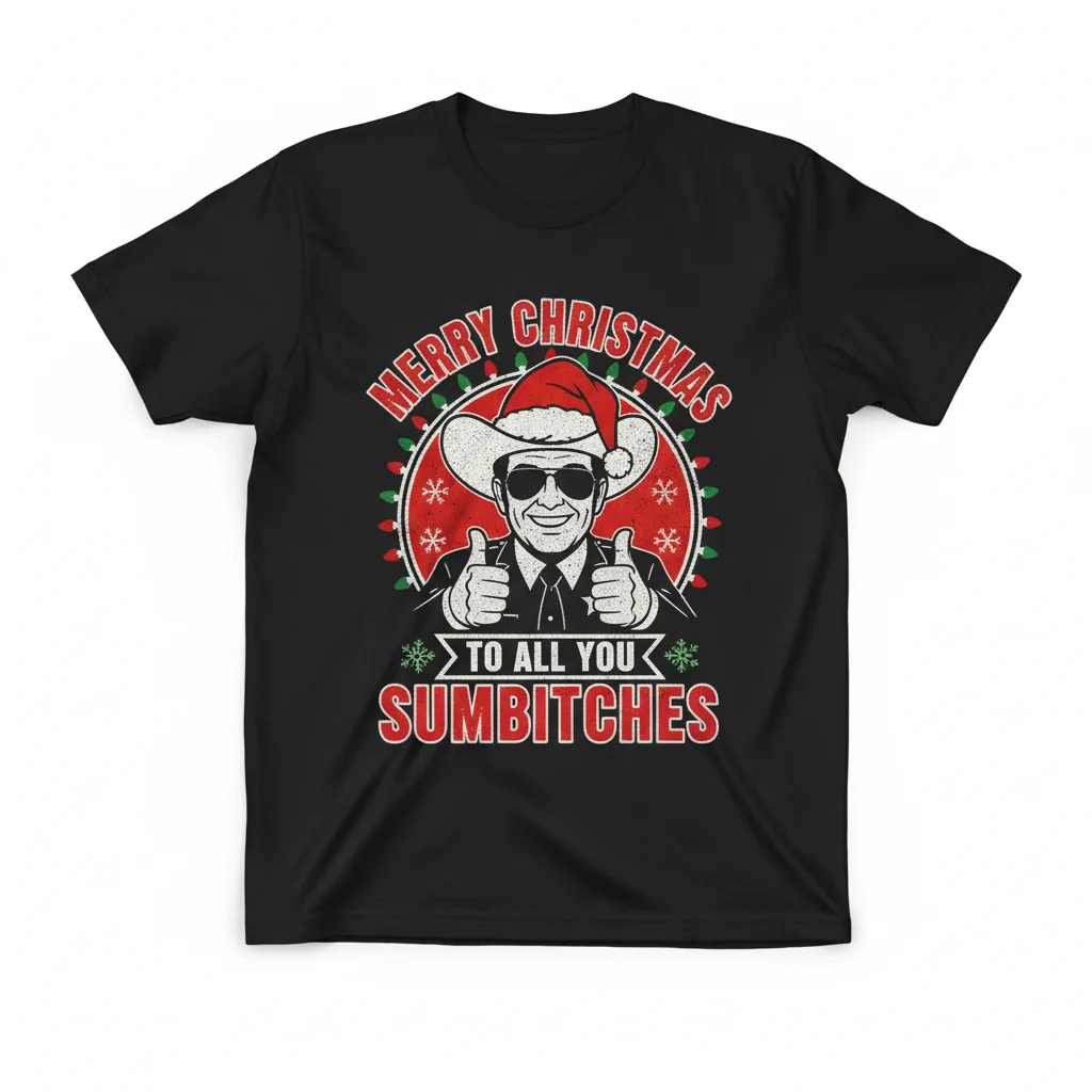 Smokey and the Bandit: A Rebel's Christmas Spirit Tee