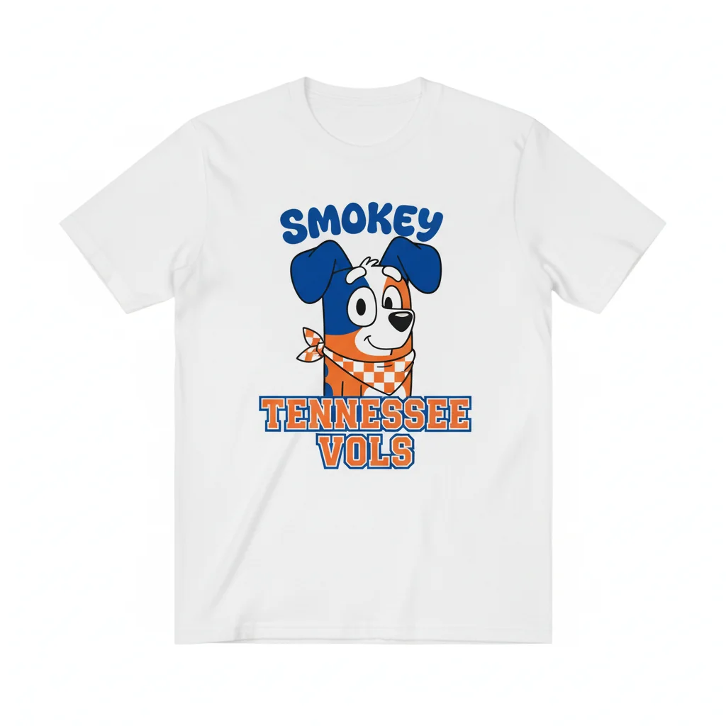 Smokey Dog Bluey Tennessee Vols Street Tee