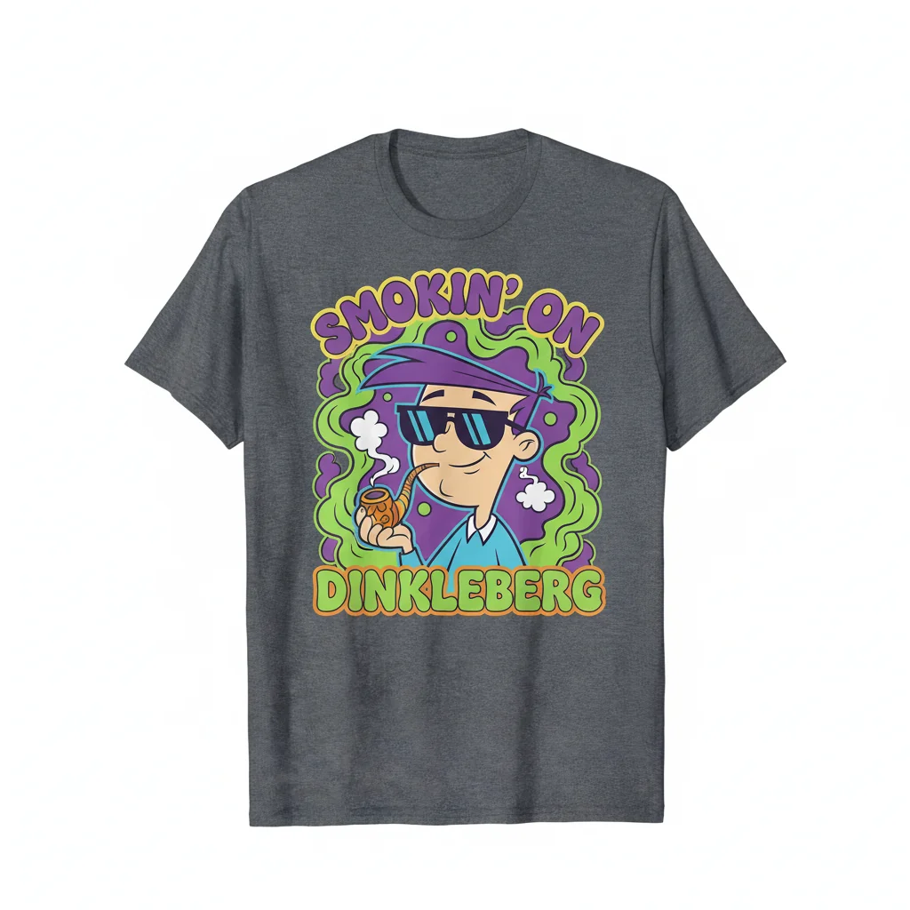 Smokin' on Dinkleberg Essential T-Shirt – Pop Culture Graphic Tee