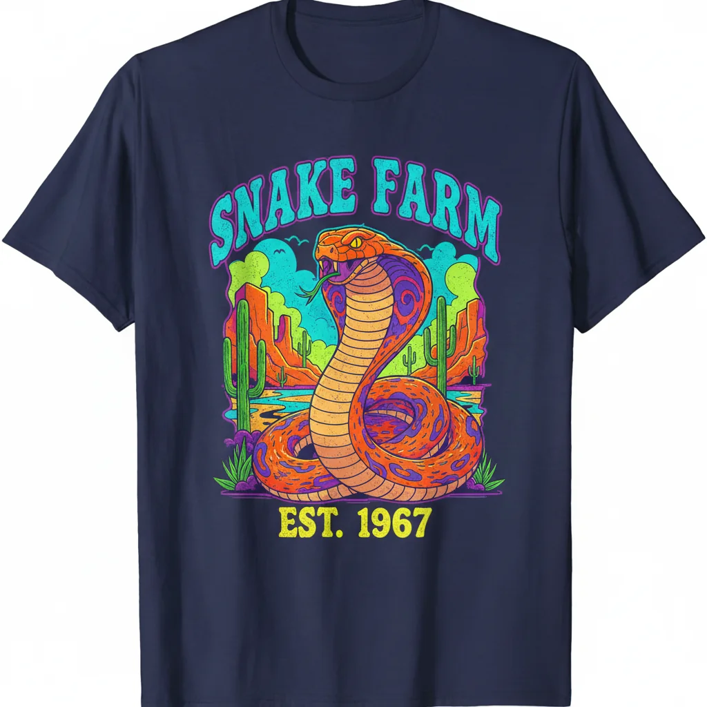 Snake Farm 1967: A Vintage Soul's Essential Tee