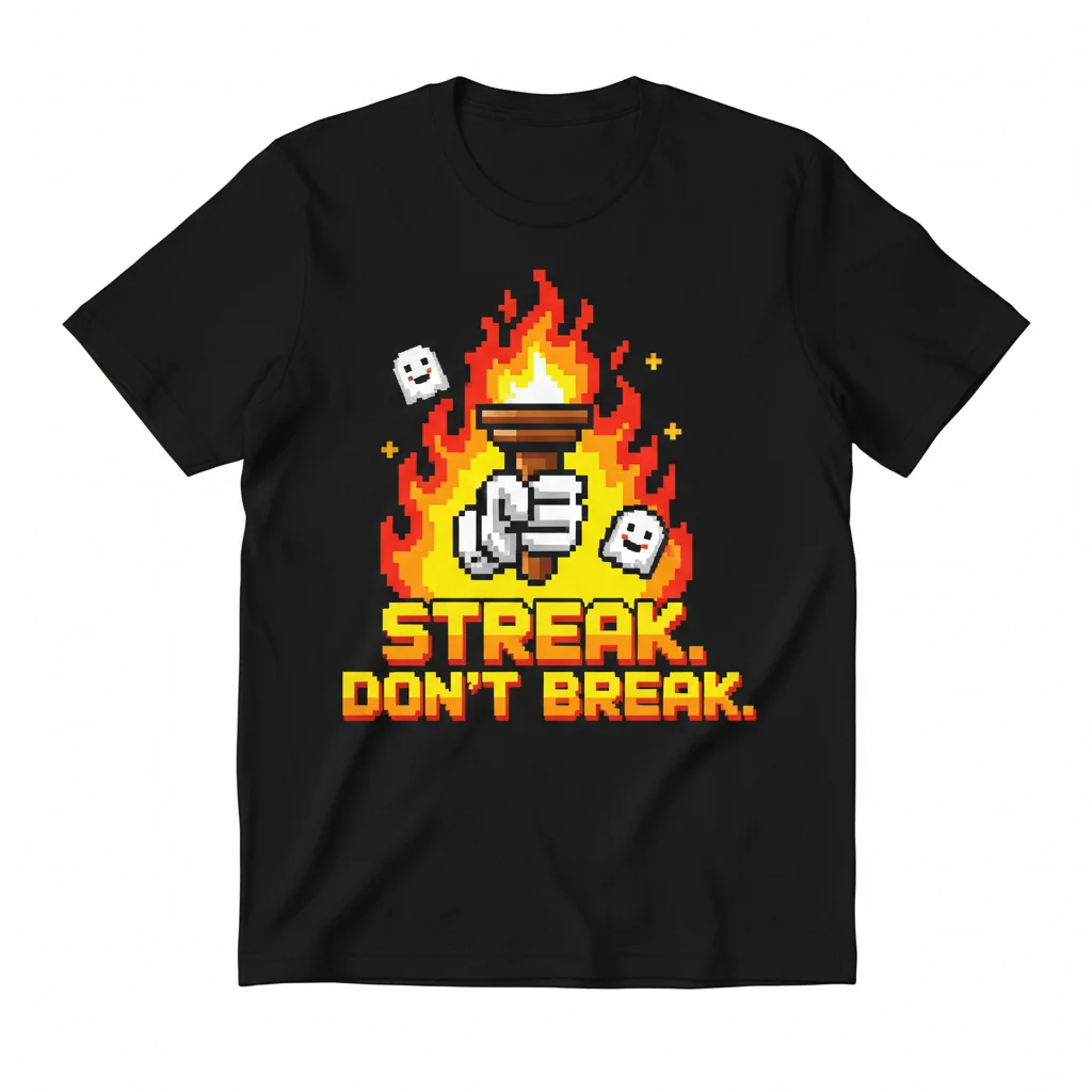 Snapchat Streak Meme T-Shirt - Essential Funny Social Media Tee