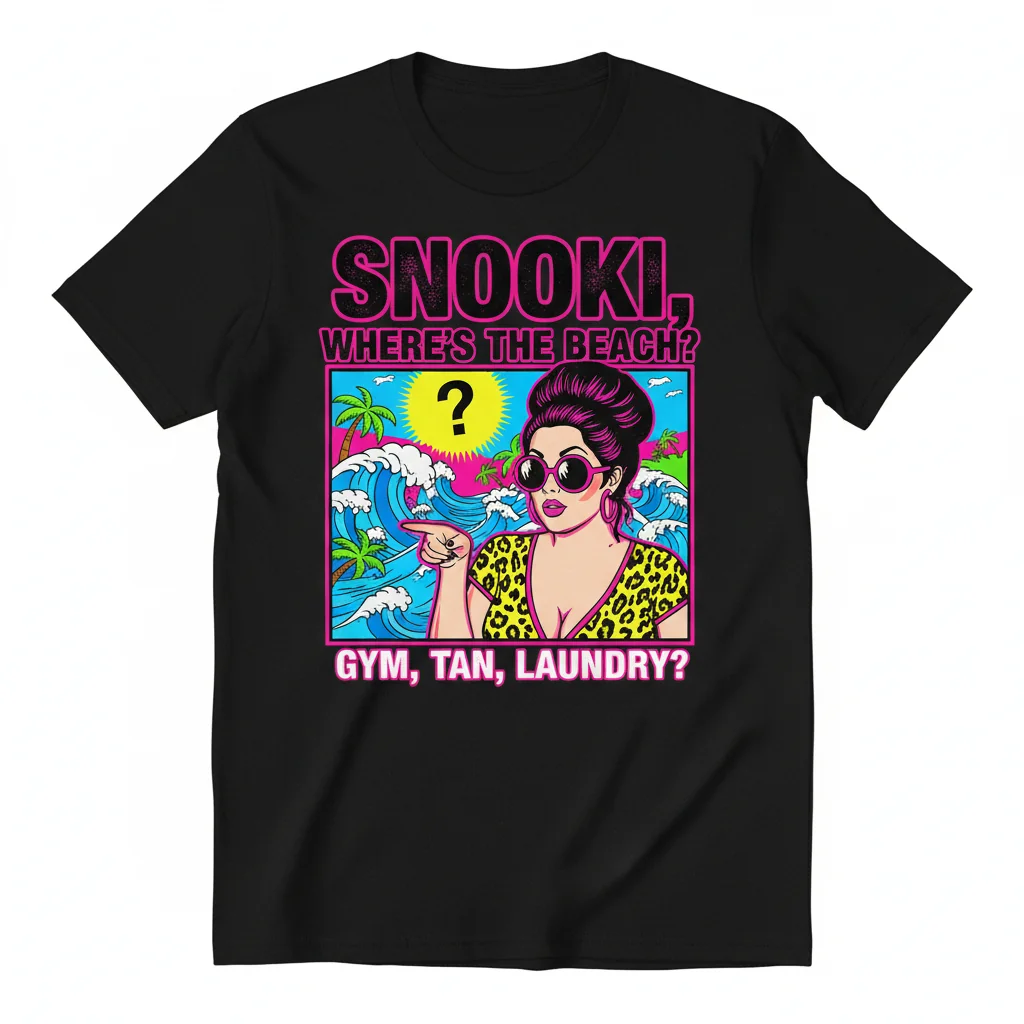Snooki Where's the Beach? - Embrace Your Inner Shore Thing Tee