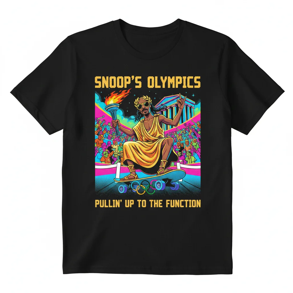 Snoop Dogg Olympics Function Like A Boss T-Shirt