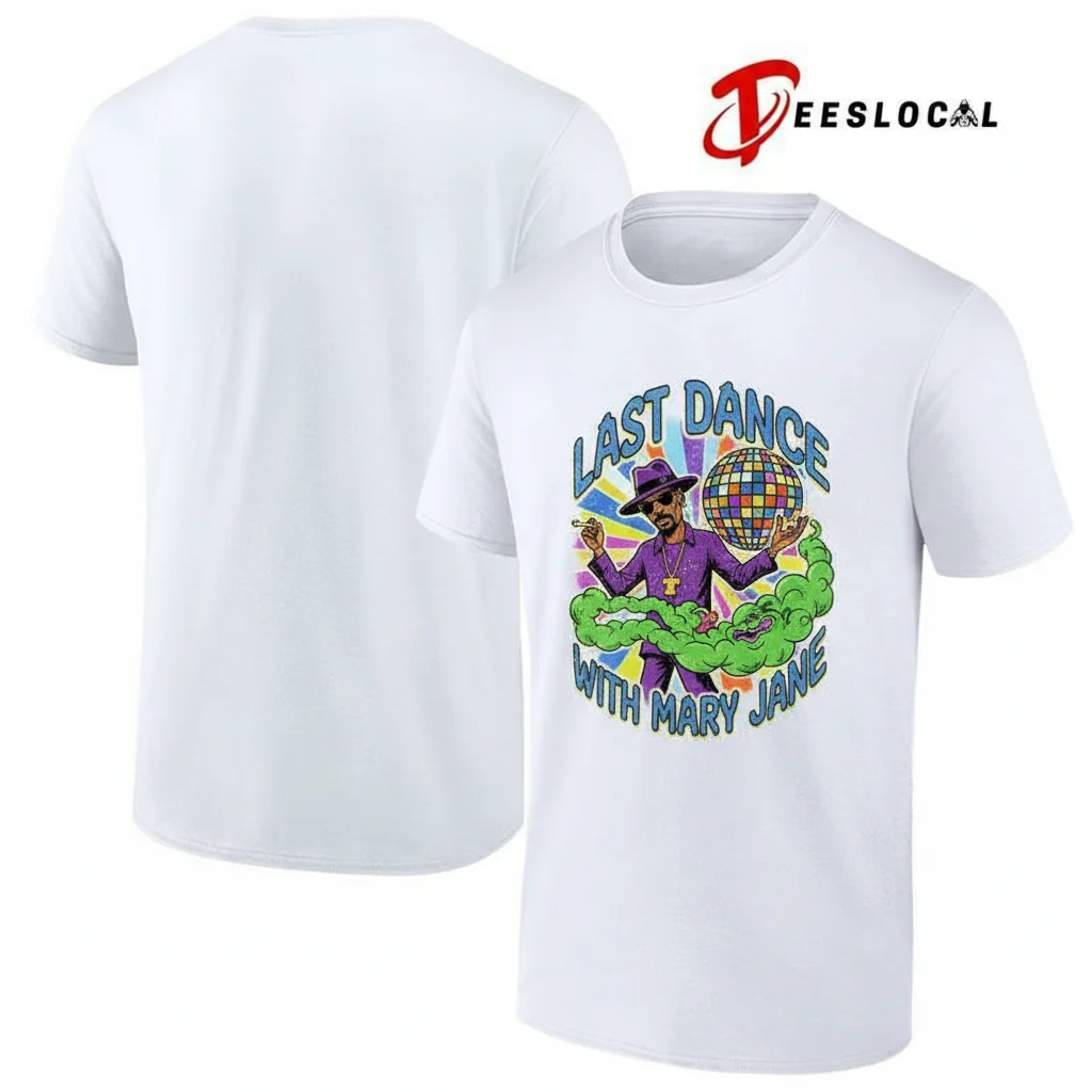 Snoopy Dogg Last Dance with Mary Jane - Premium Graphic Tee