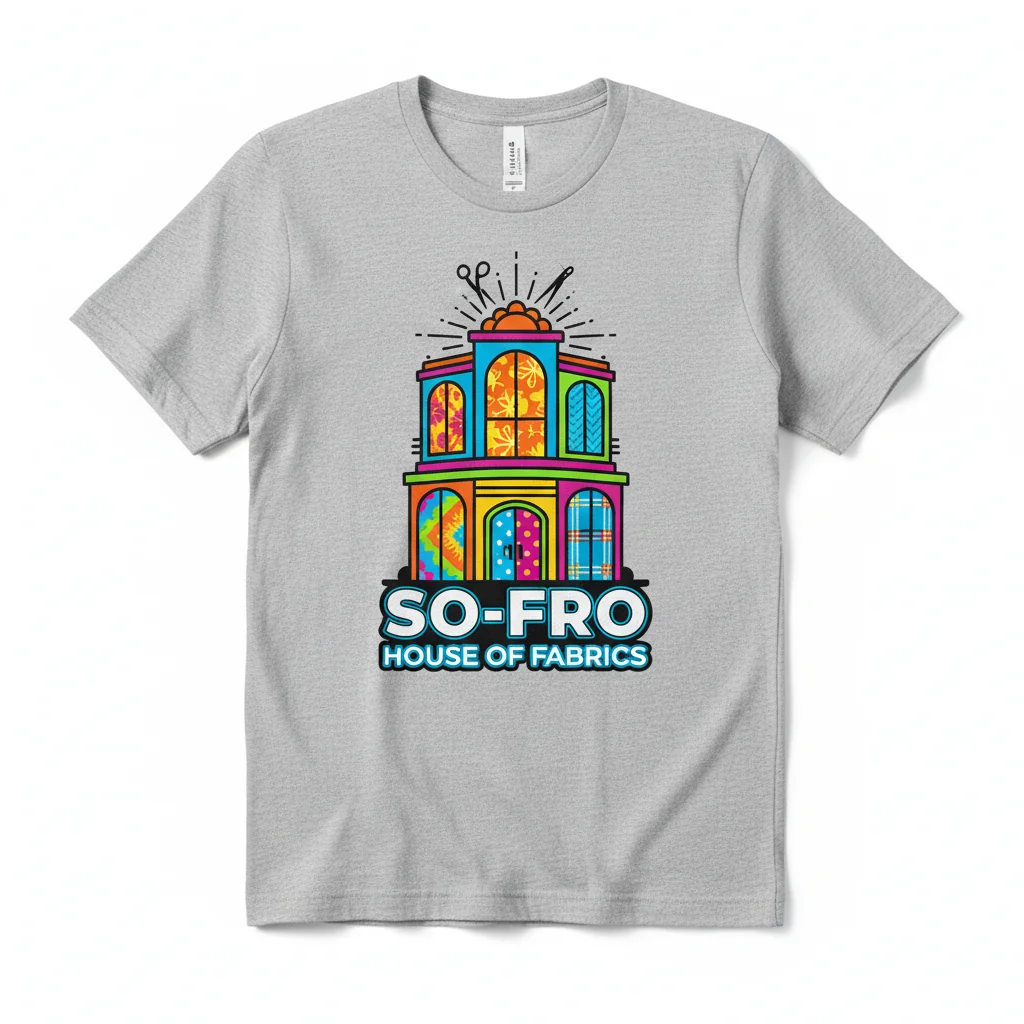 So-Fro House of Fabrics Store Essential T-Shirt – Classic Style & Comfort