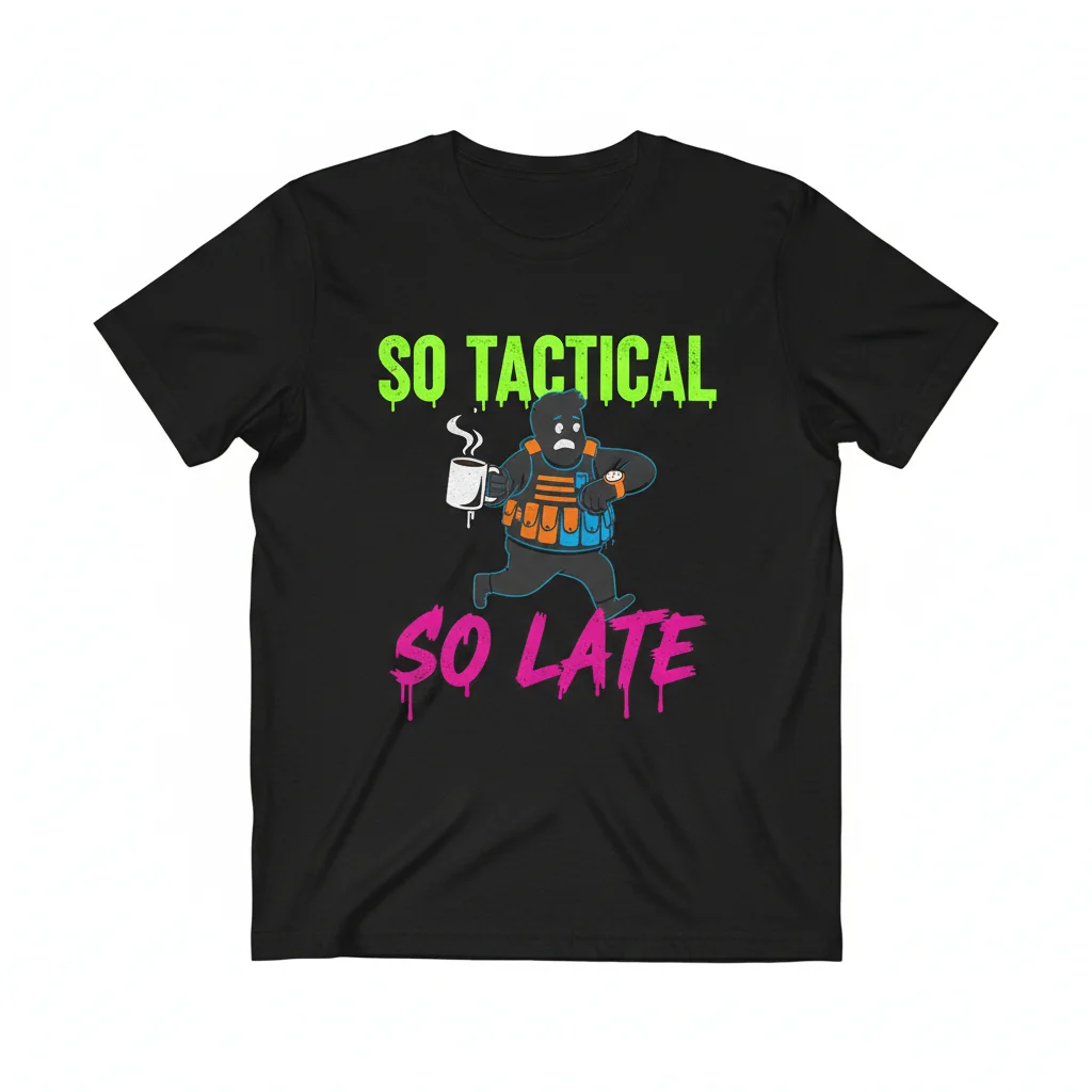 So Tactical So Late T-Shirt: Unmatched Comfort & Lasting Style
