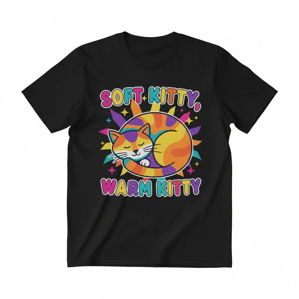 "Soft Kitty, Warm Kitty" Street Essential Tee