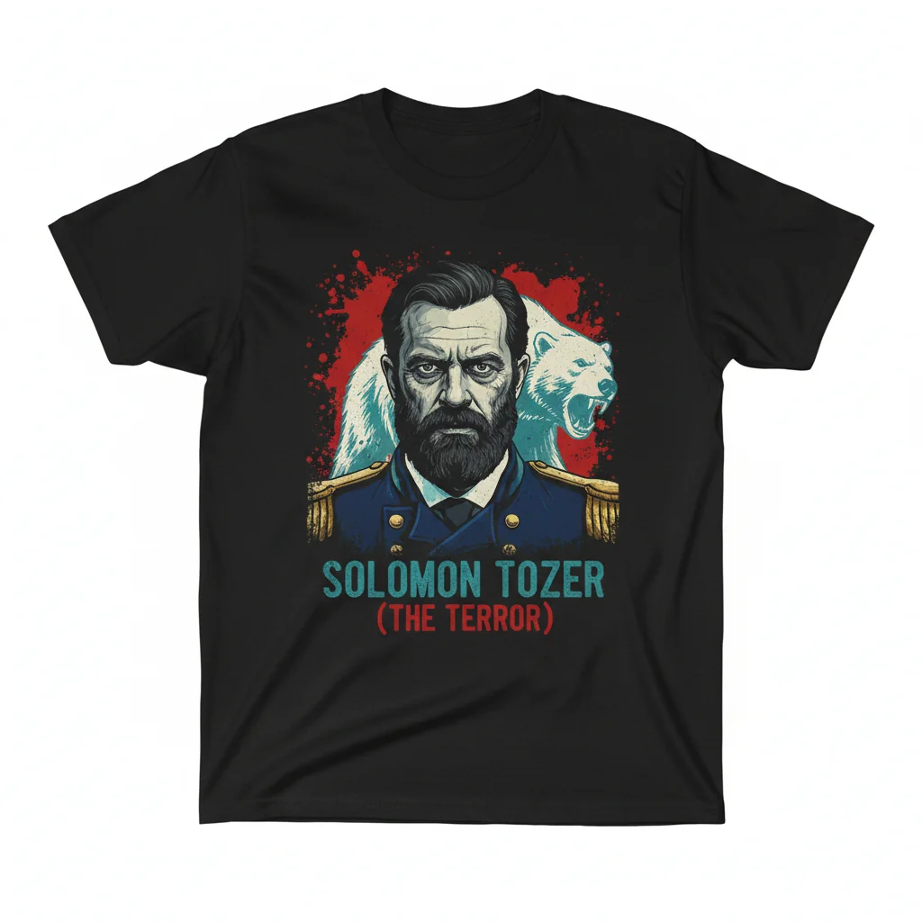 Camiseta Esencial Solomon Tozer (El Terror) - Comodidad Duradera y Estilo Vibrante