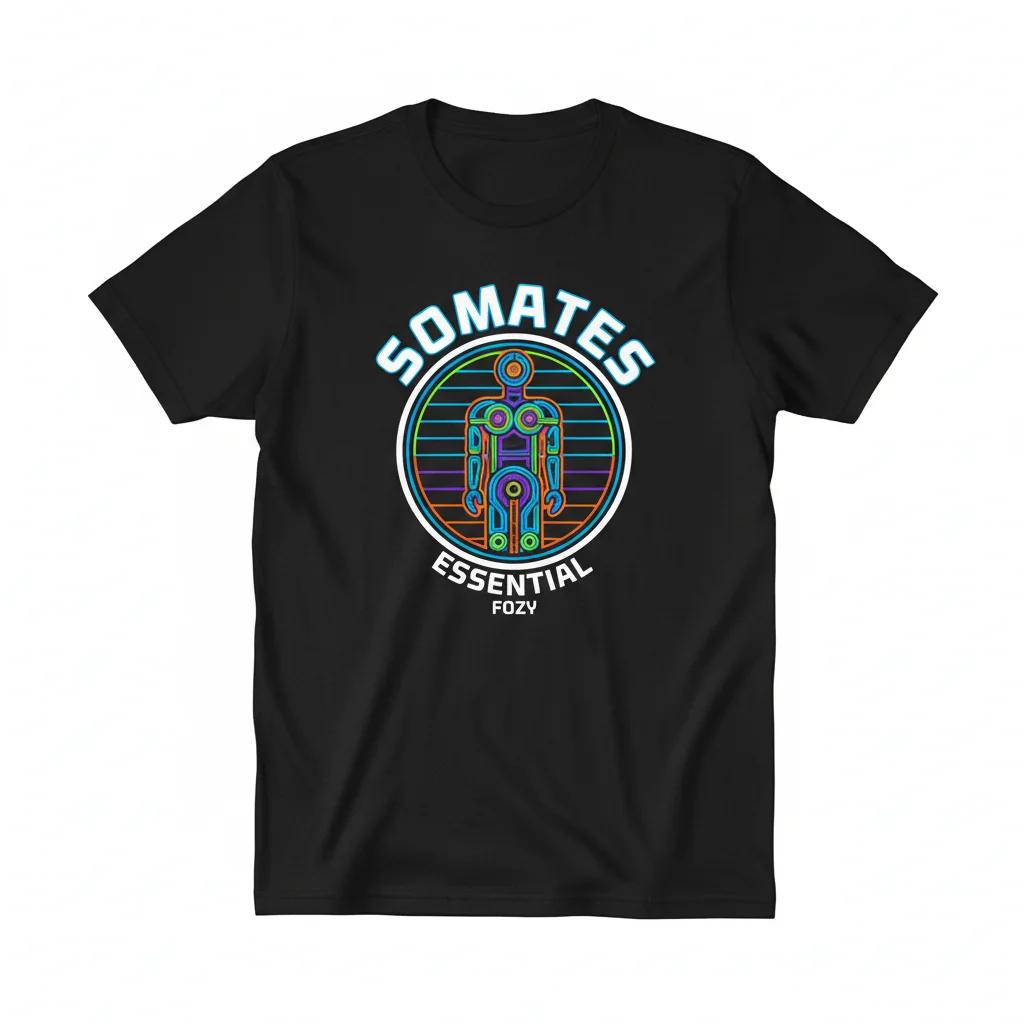 SOMATES Essential T-Shirt – Premium Soft Cotton Unisex Tee