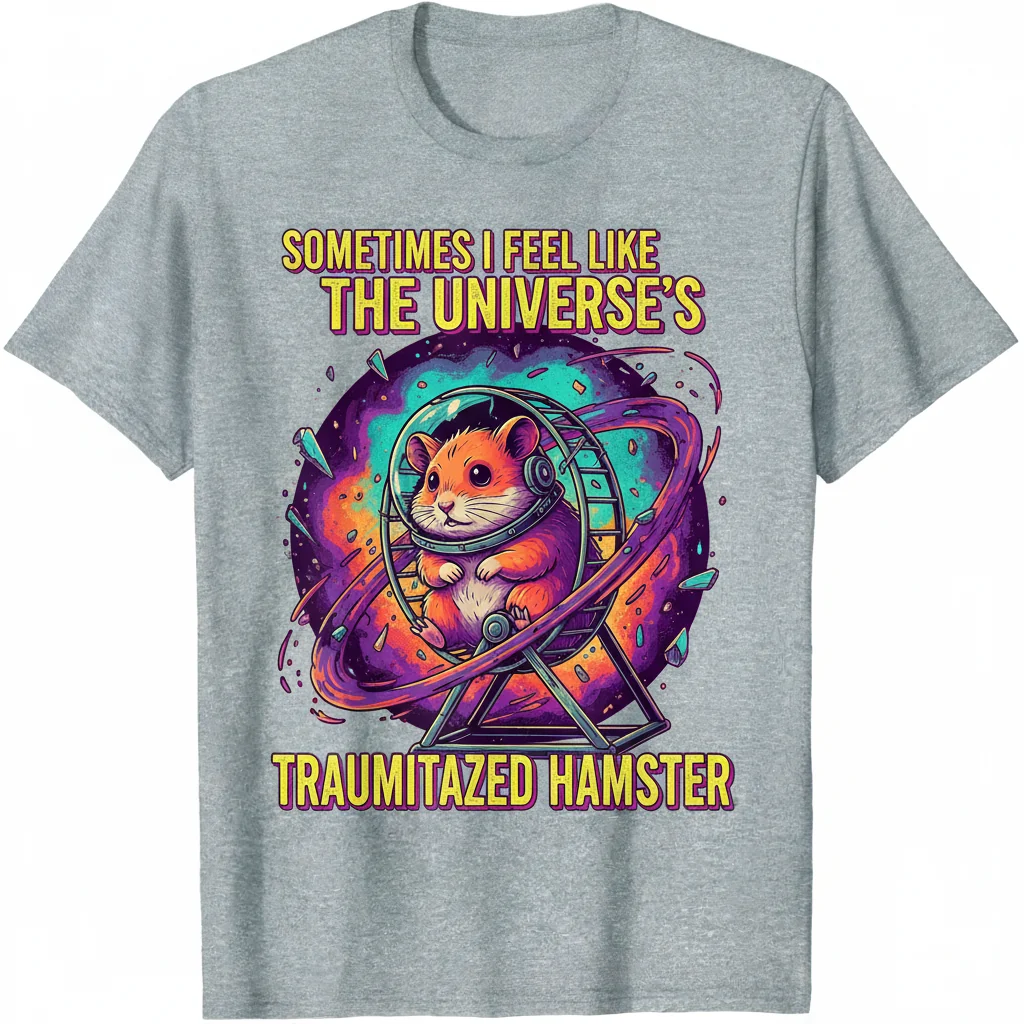Universe's Traumatized Hamster Premium T-Shirt – Unmatched Comfort & Durability