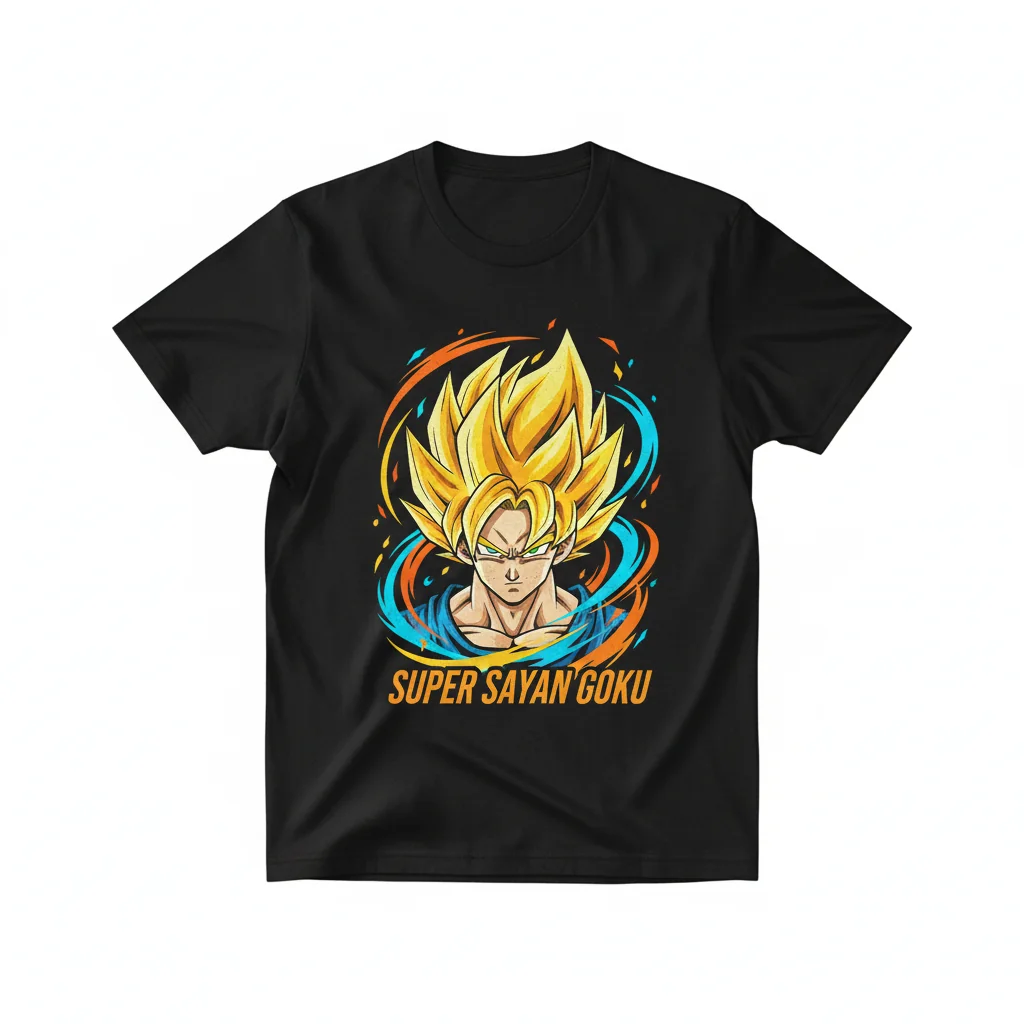 Son Goku Super Saiyan Dragon Ball Z T-Shirt - Officially Licensed Apparel