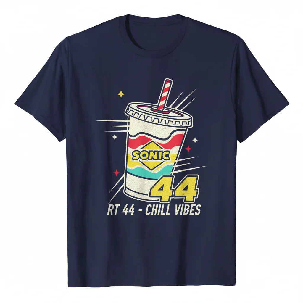 Sonic Rt 44 Cup Essential T-Shirt – Ultra-Durable, Fade-Resistant Comfort