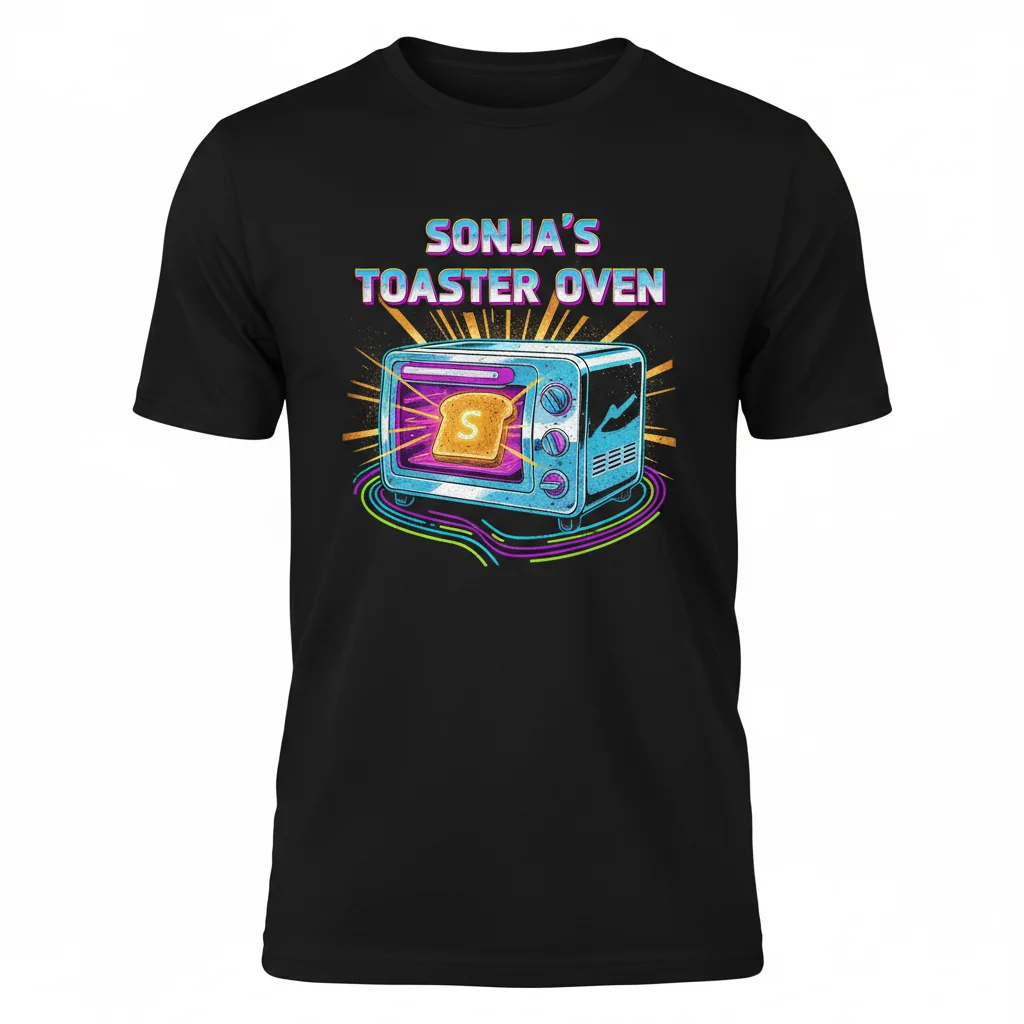 "Sonja's Toaster Oven" T-Shirt | Quirky & Comfortable Graphic Tee