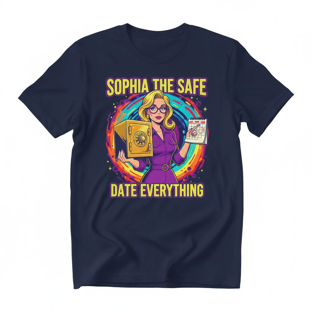 Sophia The Safe – Date Everything Tee