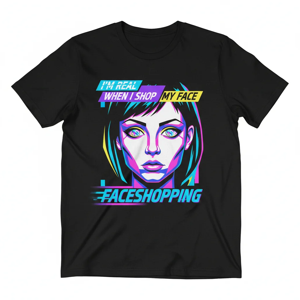 SOPHIE FACESHOPPING LYRICS Essential Tee