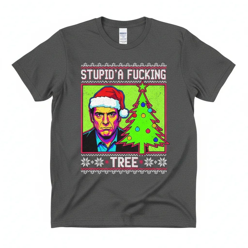 The Sopranos 'Christmas Tree' Artistic Crewneck Sweater