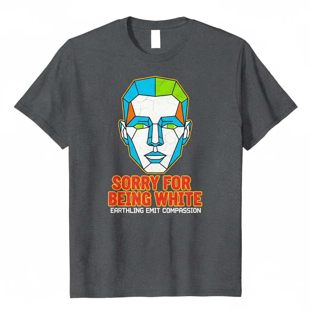 Sorry for Being White Essential T-Shirt - Premium Cotton Tee