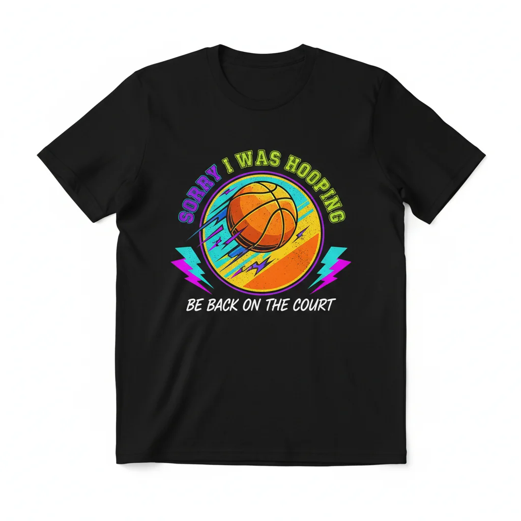 Sorry I Was Hooping Tee | The Art of the Game