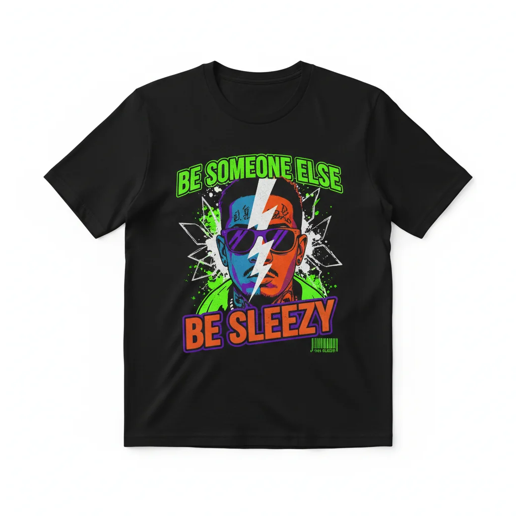 SosMula "Be Someone Else Be Sleezy" Graphic T-Shirt | Official Fan Apparel