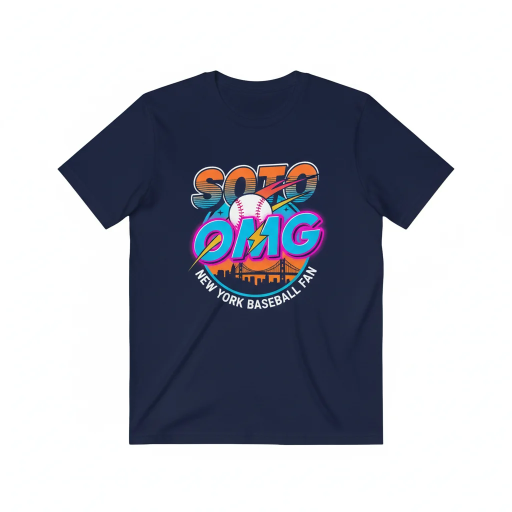 Soto Mets Fan New York Baseball OMG Shirt - Ultimate Fan Tee