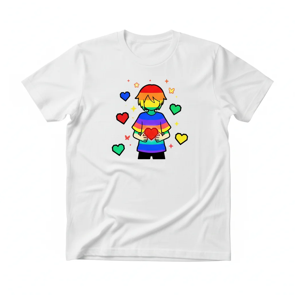 Embrace Your Inner Hero: The 'Sou Frisk Story of Undertale' Tee