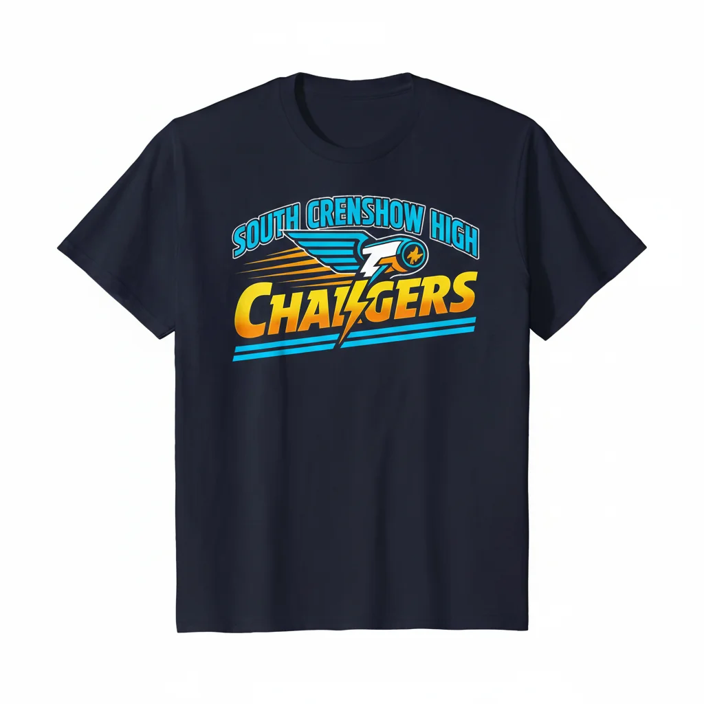 South Crenshaw High Chargers Essential T-Shirt – Premium Cotton Tee