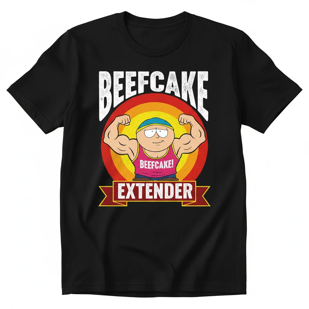 South Park Eric Cartman Beefcake Essential T-Shirt - Gifts for Him
