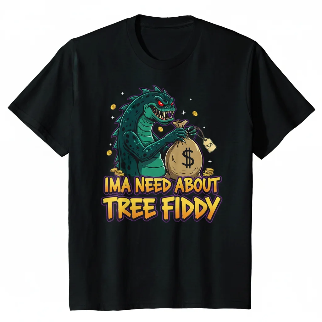 South Park 'Ima Need About Tree Fiddy' Essential T-Shirt - Premium Cotton Graphic Tee