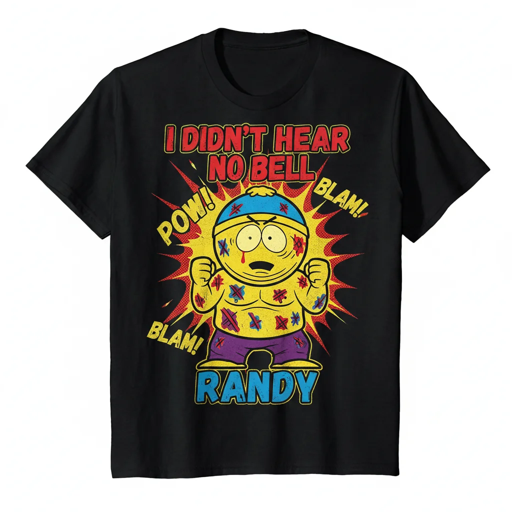 South Park Randy "I Didn't Hear No Bell" Premium Essential T-Shirt – Durable, Vibrant & Perfect Fit