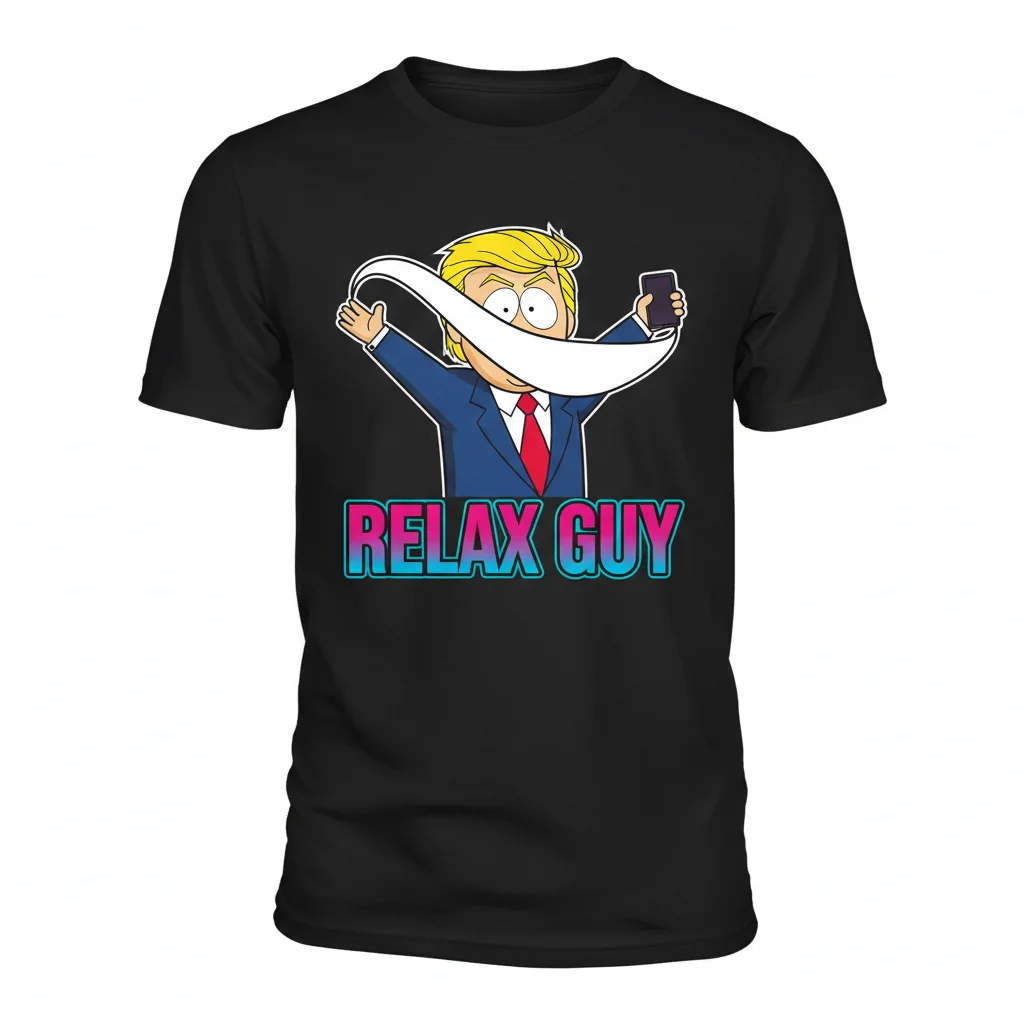 Relax Guy Trump Tee: Streetwear Essential