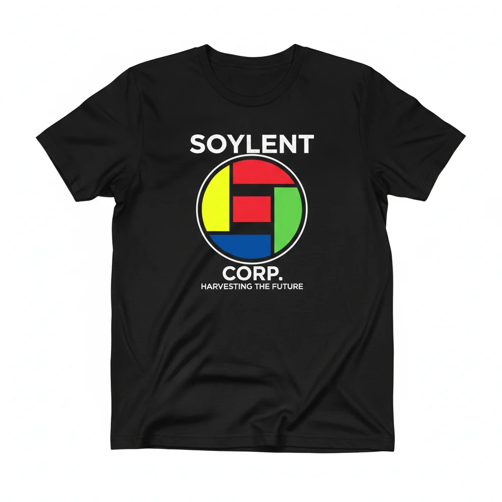 Soylent Corporation Logo Inspired T-Shirt - Sci-Fi Movie & Book Fan Apparel