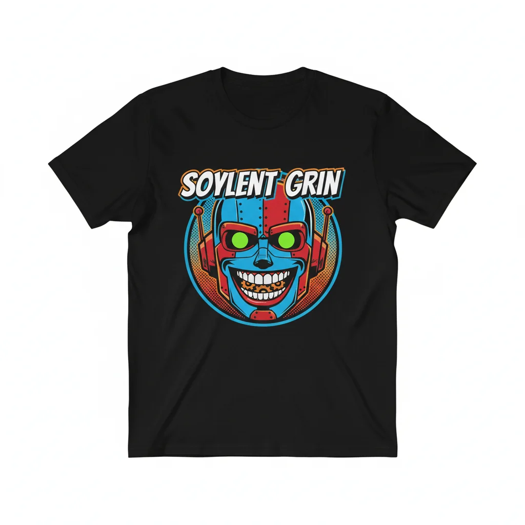 Soylent Grin Essential T-Shirt - Premium Cotton Graphic Tee for Men & Women