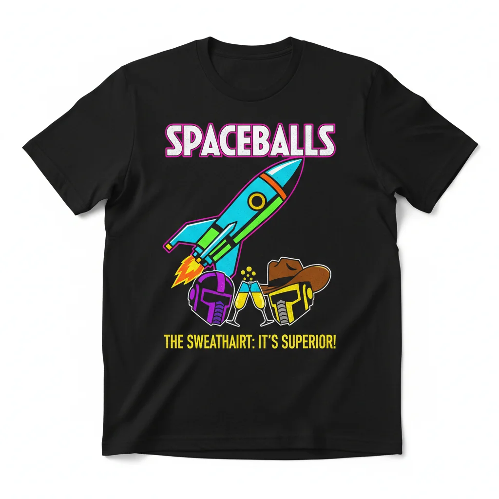 Spaceballs The Sweatshirt: Premium Heavy-Blend Crewneck Built to Last