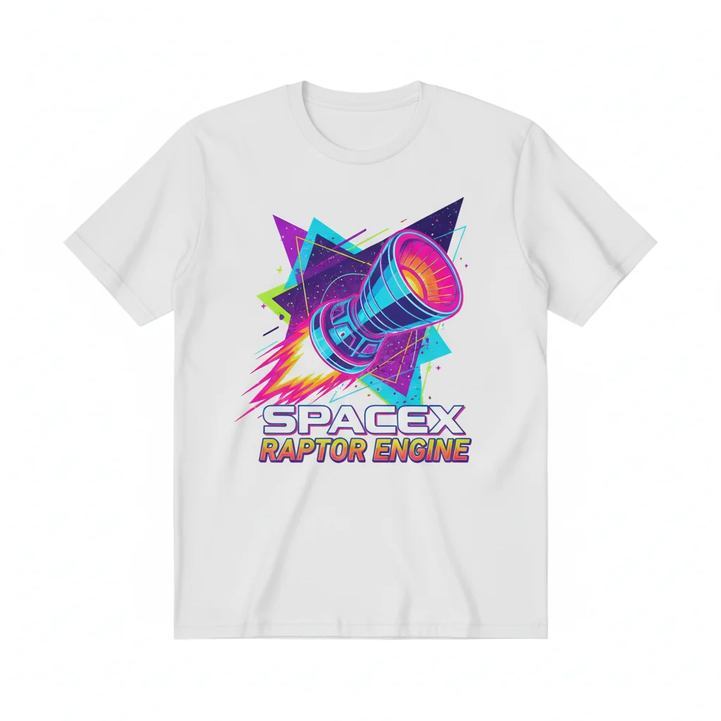Raptor Engine Core Tee – SpaceX Vibe