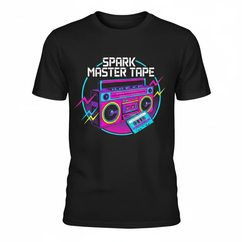 Spark Master Tape Essential T-Shirt - Premium Cotton, Retail Fit Tee