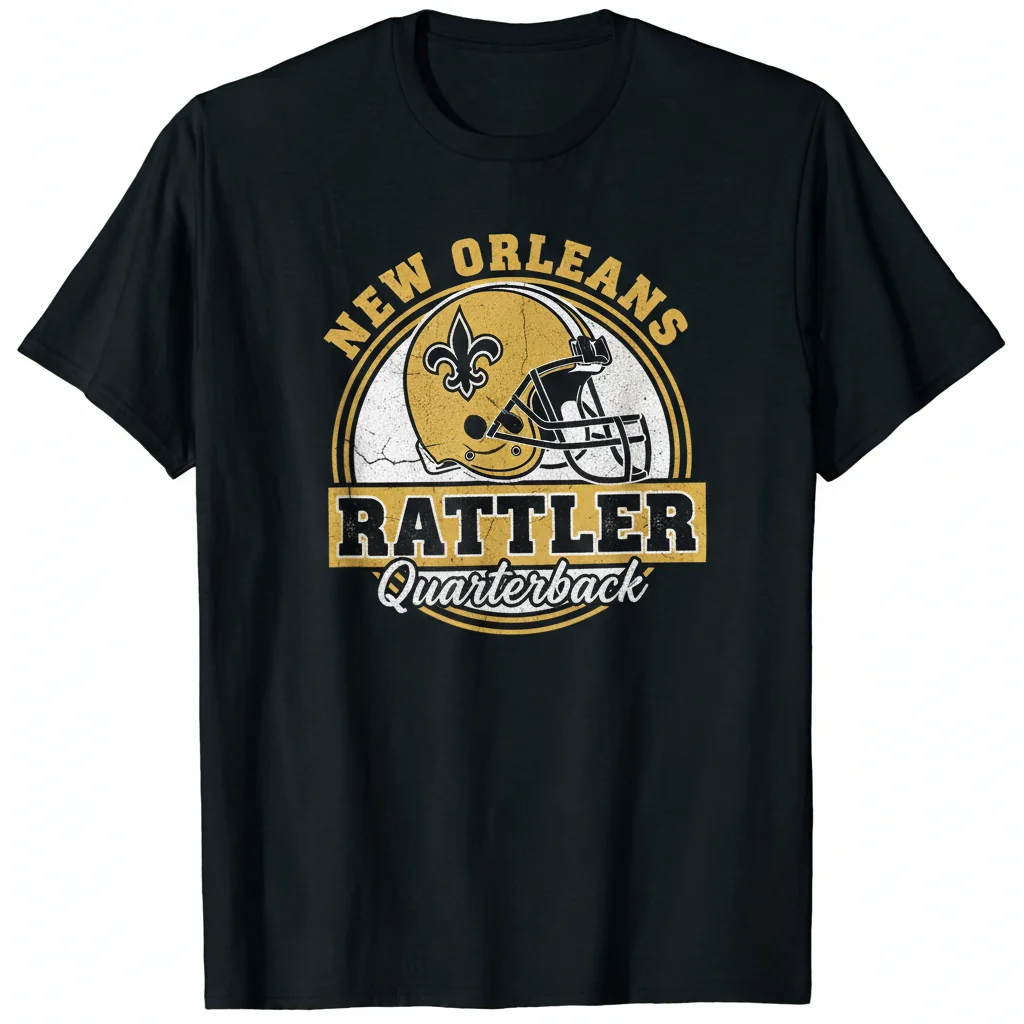 Spencer Rattler New Orleans Saints Invert Style T-Shirt