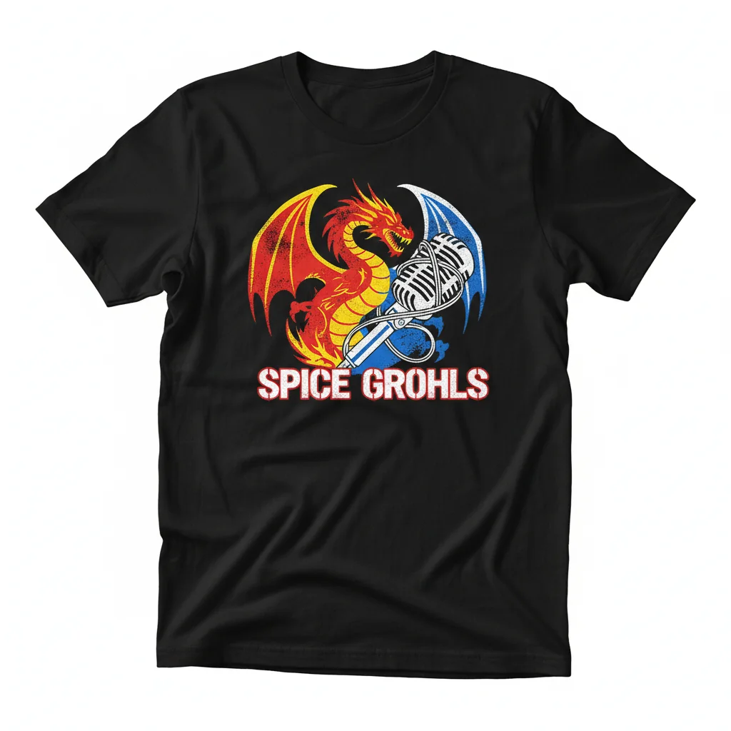 Spice Grohls Essential T-Shirt – Rock & Roll Fan Tee
