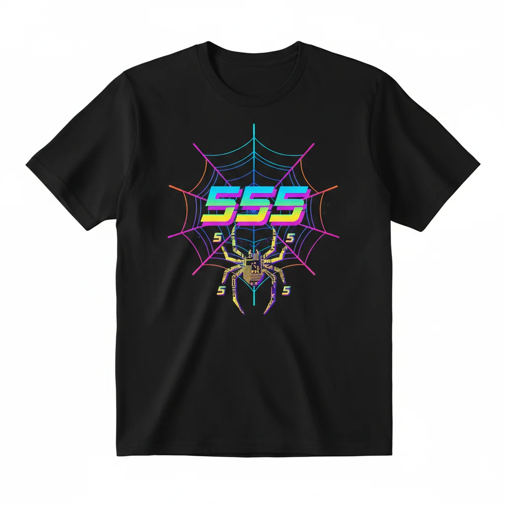 Spider Worldwide 555 Hoodie Tee: Essential Streetwear
