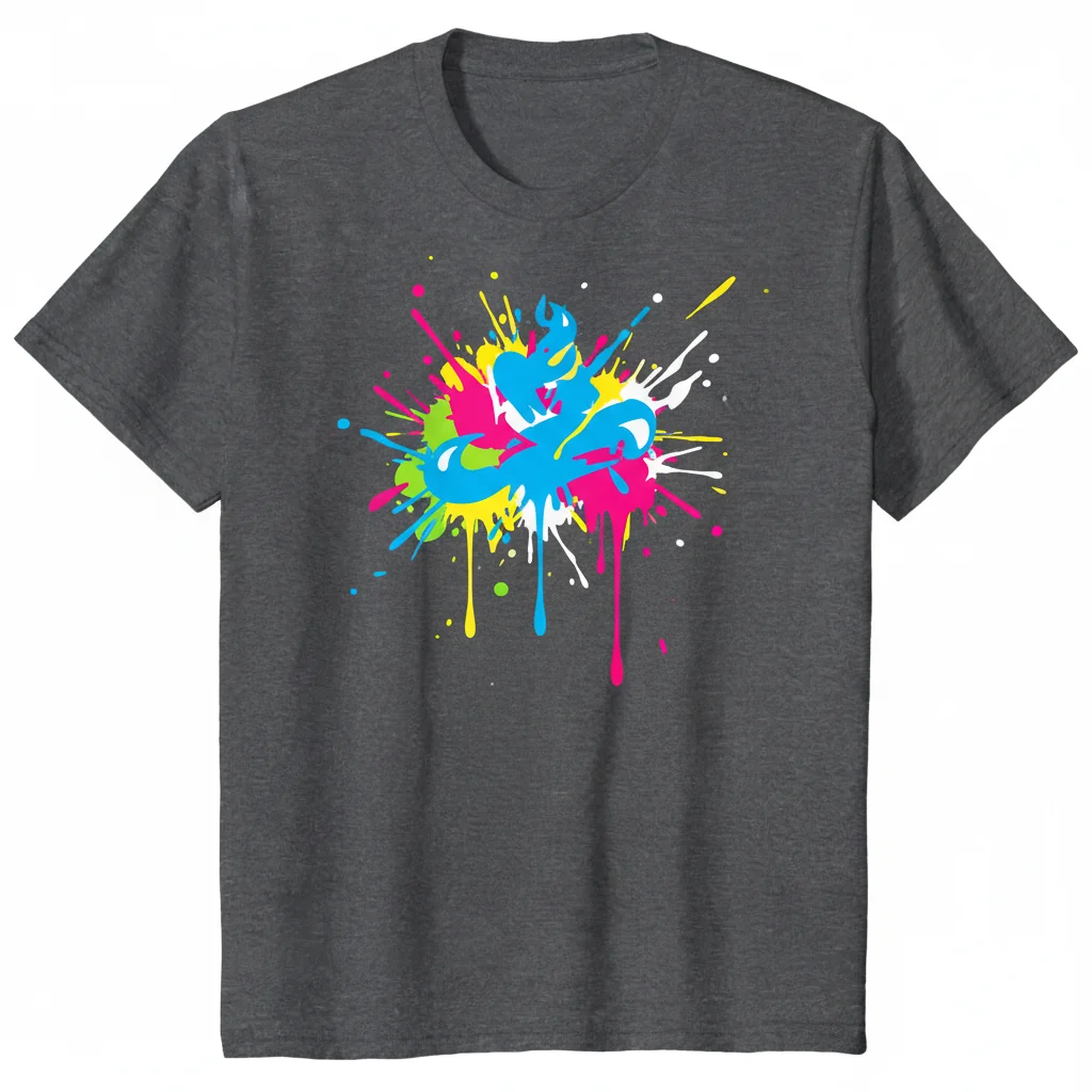 Splatter Bird Poop Design Essential T-Shirt - Unique Art Tee