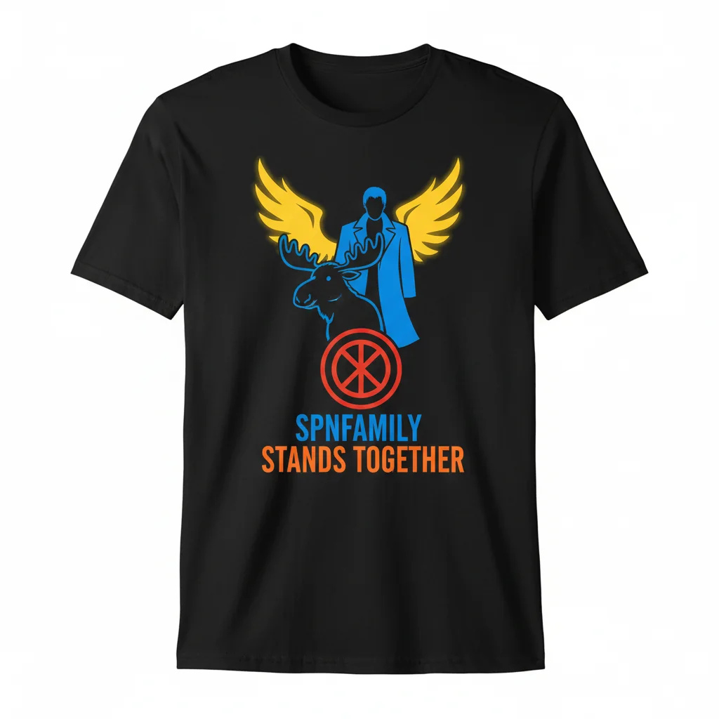 SPNFamily Stands Together T-Shirt - Essential Supernatural Fan Tee