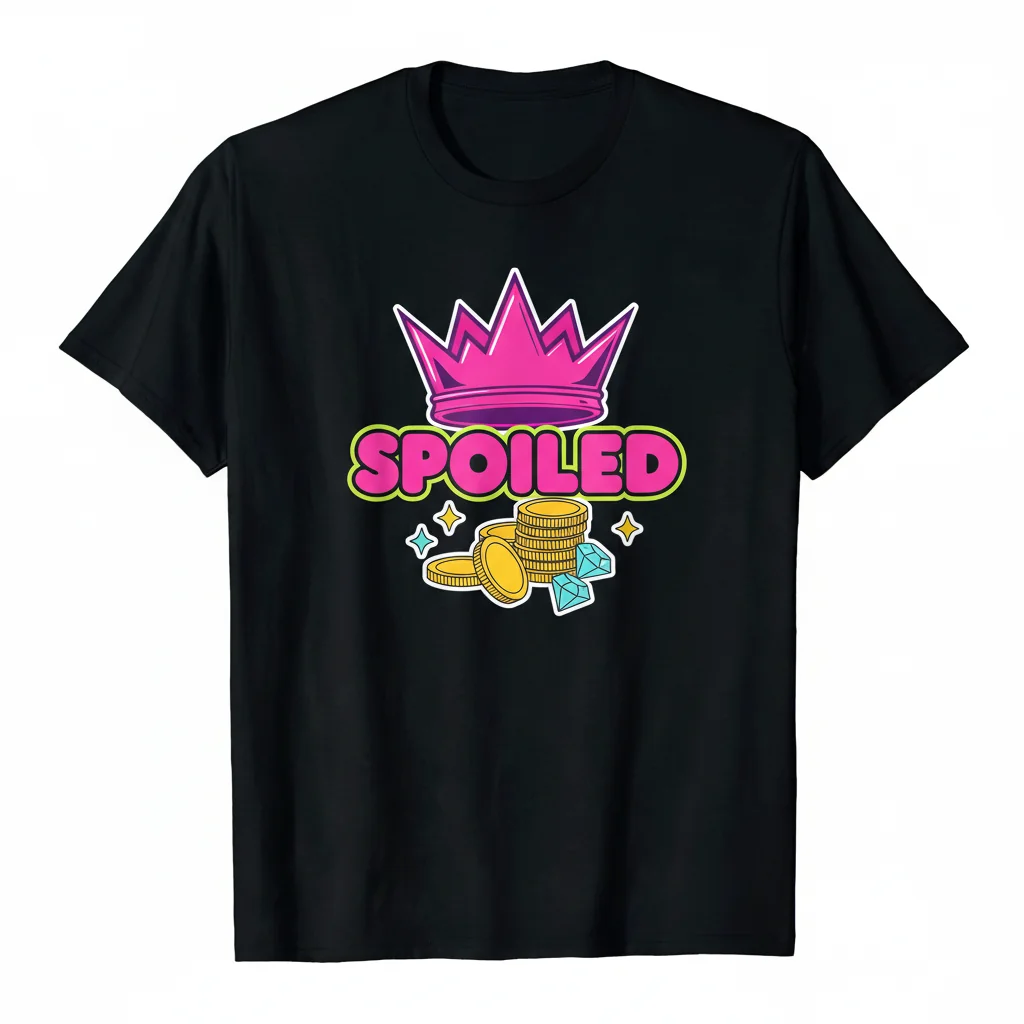 Spoiled Essential T-Shirt – Premium 100% Cotton, Retail Fit, Durable Graphic Tee