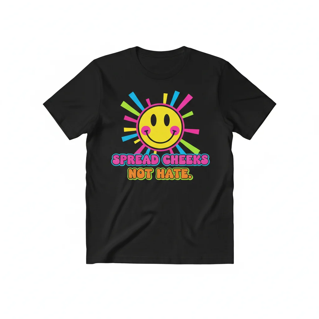 Spread Cheeks, Not Hate – Premium Street Tee