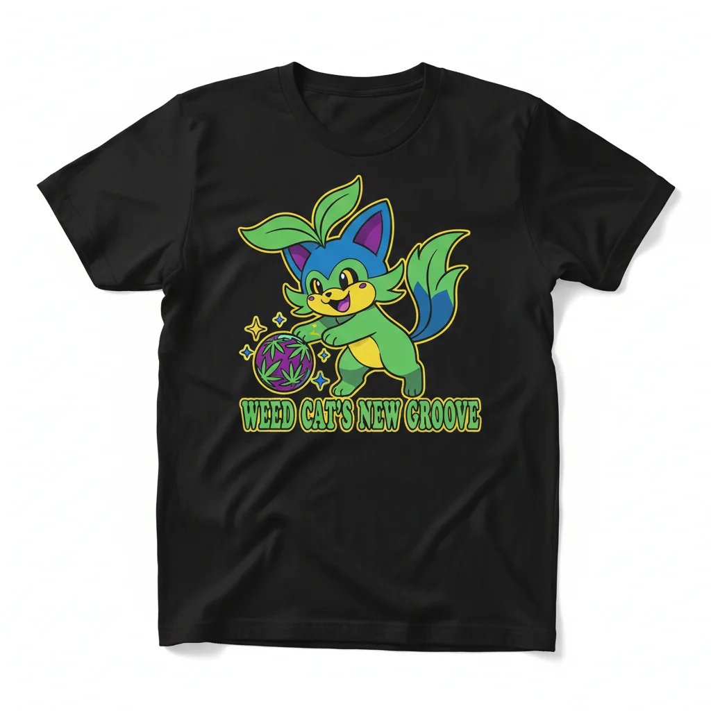 Sprigatito's Playful Spirit Premium Tee