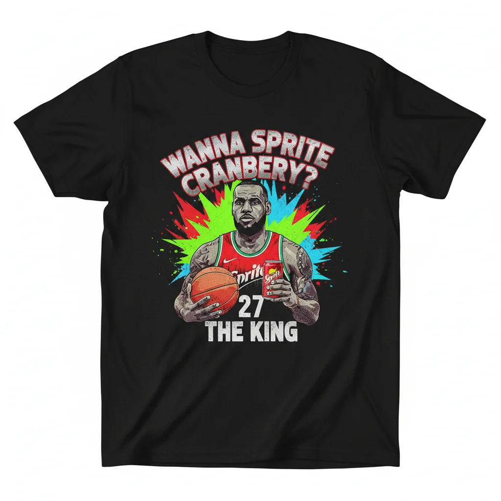 The Iconic Sprite Cranberry LeBron Collection Tee